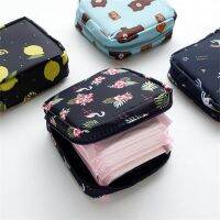 【cw】 Cute Tampon Storage Bag Women Girls Napkin Sanitary Pad Pouch Cosmetic Case Portable Coin Purse Mini Travel Organizer