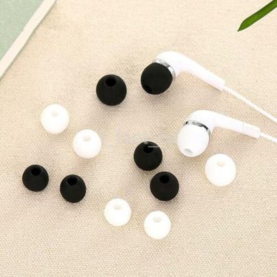 Replacement Silicone In-ear Earphone Headphone Earbud Bud Gel Rubber Tip Comfort Earbud Silicone Cap Headset Accessories Wireless Earbud Cases