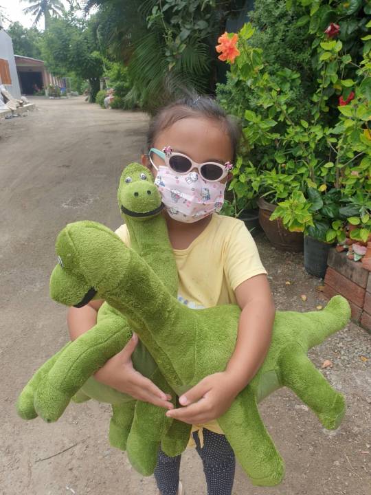 ตุ๊กตาไดโนเสาร์เขียว-ไดโนเสาร์-ขนาด-22-นิ้ว-นุ่ม-นื่ม-เบา-เด็กๆกอดได้-น้องๆหนูๆถูกใจ-พร้อมส่ง-ผลิตในประเทศไทย-ตุ๊กตาไดโนเสาร์-ต