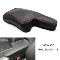 Car Microfiber Leather With Red Stitching Protection Pad Center Console Armrest Box Cover for Chevrolet Malibu 2013 2014 Pipe Fittings Accessories