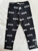 H&amp;M : เลกกิ้ง สกรีน Batman สีดำ Size : 2-4y / 6-8y