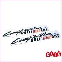 2แผ่น ขนาด 7x40 cm RALLIART สติกเกอร์สร้างติดด้านข้างซ้าย-ขวา สำหรับ MITSUBISHI ทุกรุ่นจัดส่งเร้วสิ้นค้าคุณภาพ**จัดส่งเร้ว**