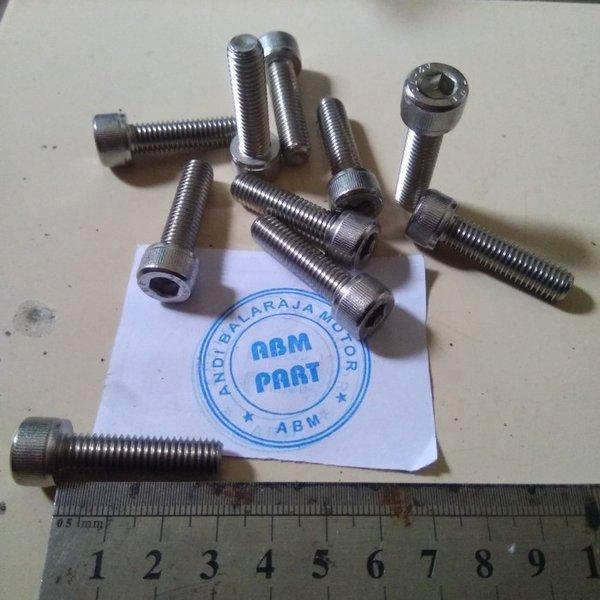 Baut L Stainless Ukuran M X Atau Baut Panjang Cm Lazada