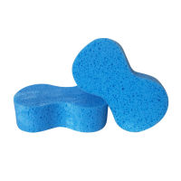 (แพ็ค 2 ชิ้น) ฟองน้ำล้างรถ (เหนียว) POWER SPONGE รุ่น JUMBO car wash sponge [m01]