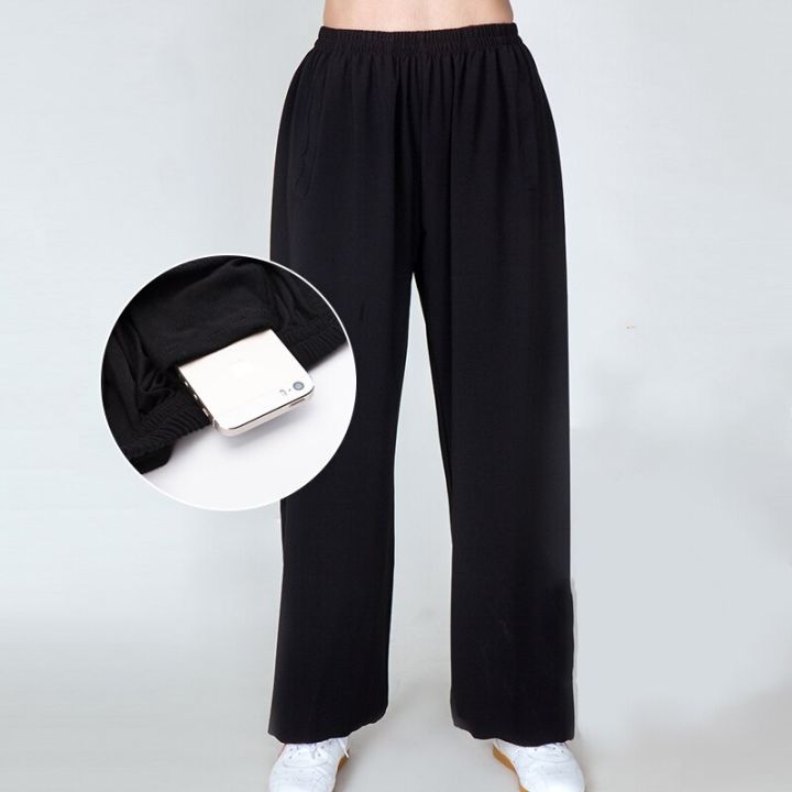 Summer Cotton Buddhist Monk Shaolin Kung fu Trousers Tai chi Pants New  Design | eBay