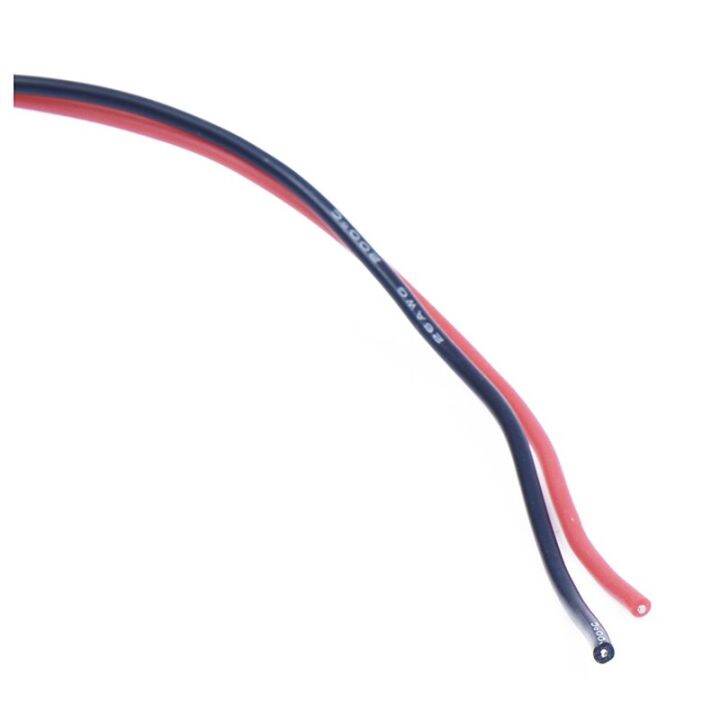 re-26สายไฟ3m-สีแดงมีความยืดหยุ่นต่ำ-awg-สายวัดไฟฟ้าและสีดำยางซิลิโคน-andsuper-วงจรไฟฟ้าและชิ้นส่วน
