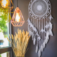 【cw】 Creative New Wedding Celetion Decoration Ornaments Home Hand- Nordic Style Dreamcatcher Girlfriend Girlfriends Gift ！