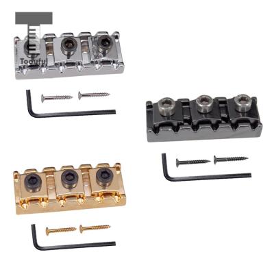 ‘【；】 Tooyful Electric Guitar String Locking Nut With Allen Wrench Screws For Tremolo Bridge 43Mm