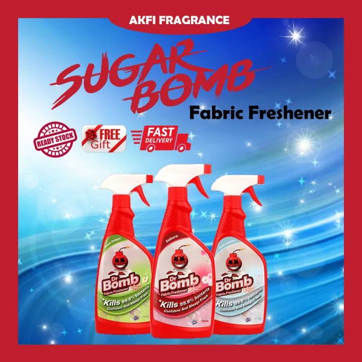 Original Sugarbomb Fabric Freshener Pewangi Fabrik dan Pakaian Lazada