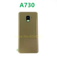 สำหรับ Samsung Galaxy A8 A530 A530f A8บวก A730 A730f 2018ฝาครอบกระจกด้านหลังปลอกหุ้มช่องหลังเคสเลนส์กล้องถ่ายรูปฝา