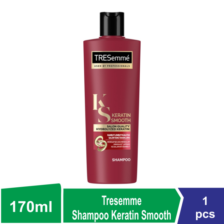 Tresemme Keratin Smooth Shampoo 170ml Lazada Indonesia