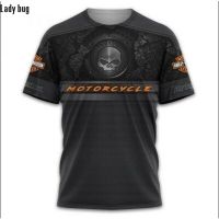 Limited Edition Harley-Davidson Motorcycle 3D Full Over Print Men T-shirt