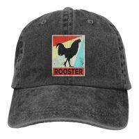 retro rooster hat hat vintage cool baseball cap