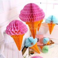 【YF】 Balls Paper Lanterns Pompoms Wedding Decorations Supermarkets Shopping Markets Garland Decoration