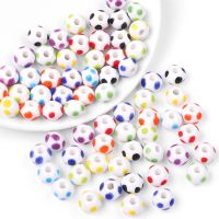 【CC】▩☁  20pcs 12x9mm Dot Beads Jewelry Making Loose Spacer Big Hole Flat Round Bead