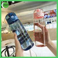 DOULI 780ml โรงยิม ชัดเจน แบบพกพา ขวดน้ำกีฬา กันรั่ว ขวดน้ำดื่ม ถ้วยดื่ม