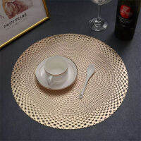 【Lucky】2021ใหม่ล่าสุด Hollow PVC Placemat ตาราง Mats Coaster Pads ทนความร้อน Wipeable กันน้ำ Anti-Slip Pad Home Decor