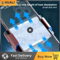 ✤ﺴ☾ Cell Phone Cool Heat Sink Mobile Phone Cooling Fan Game Cooler Rgb Color-changing Lights Mobile Phone Radiator Cooling Artifact