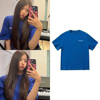 New Korean Fashion K Pop Kpop NMIXX T-shirt O-Neck Summer Cal Ulzzang Clothing Tumblr Kpop Harajuku Streetwear Tees Tops
