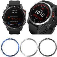 ขอบแหวนจัดแต่งทรงผมสำหรับ Garmin Fenix 7/7S สแตนเลสฝาครอบป้องกันรอยขีดข่วนแหวนป้องกัน