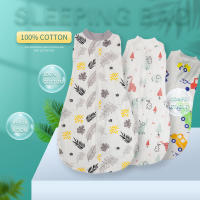 Baby Sleeping Bag For Newborn 100 Cotton Baby Swaddle Sack Blanket Soft Cute Pattern Aircondition 0-6M 2in1 Multifunctional