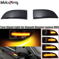 ไฟกระพริบไฟสัญญาณเลี้ยวไฟ LED แสดงกระจกมองข้างมองหลังสำหรับ Renault Megane 3 MK3 III RS 2008-2016 Lai III X91 Fluence Lighting &amp; Electrical