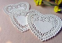 【YF】☍  Pcs 4 Inch Heart-shaped Paper Cakes Of