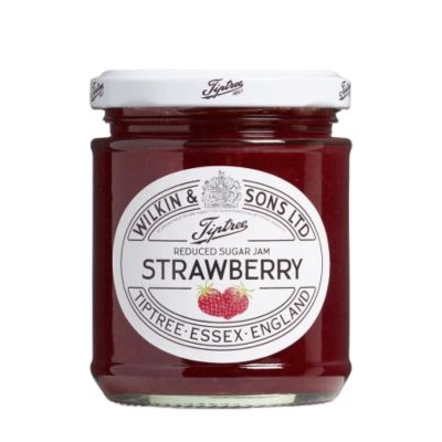 🔖New Arrival🔖 ทิปทรี แยม สตรอว์เบอร์รี่ สูตรลดน้ำตาล 200 กรัม - Tiptree Strawberry Reduced Sugar Preserve Fruit Spread Jam 200g 🔖