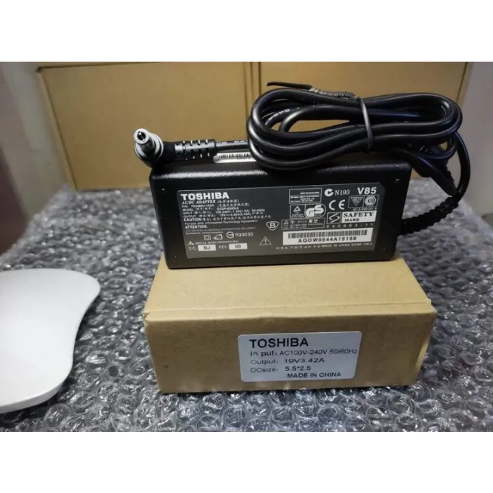 Toshiba Laptop charger 19v 3.42a laptop stickers Lazada PH