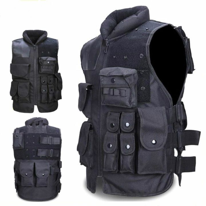 ZITY High Quality Tactical Vest Black Mens Military Hunting Vest