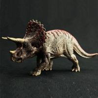 Triceratops Realistic 8.3inch Dinosaur World Toys Triceratops Education and Collection Dino World Model for Party Favor and Birthday Gift to Boys and Girls kindly