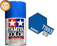 สีสเปรย์กระป๋องทามิย่า สีฟ้าสว่างสดใส TS-93 PURE BLUE 100ML