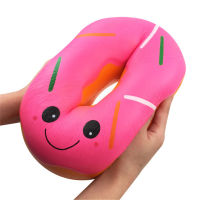 Cartoon Donut Squishies Jumbo Giant Doughnut Slow Rising Fruit Scented Stress Relief Toy Lovely Funny Gift Jouet Enfant