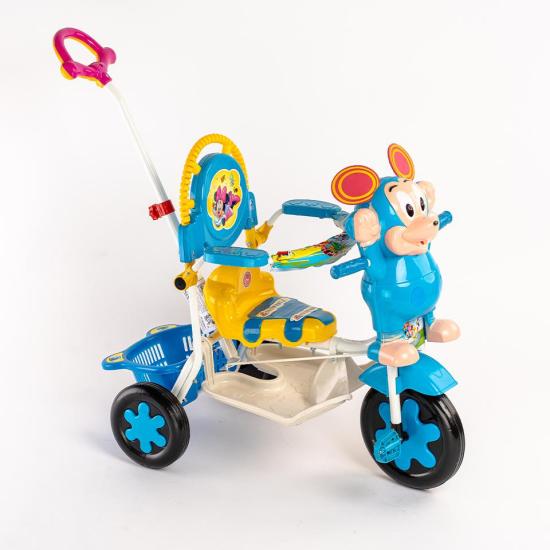 Xe đạp 3 bánh trẻ em có cây đẩy và nhạc đại phát tài dành cho trẻ từ 3 đến - ảnh sản phẩm 3