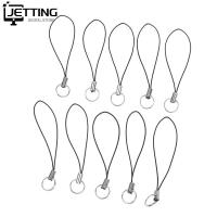 10pcs/lot Lanyard Lariat Cords Lobster Clasp Rope Keychains Hooks Mobile Phone Strap Charms Keyring Bag Accessories Key Ring
