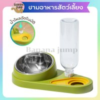 BJ Pet - ชามอาหารสัตว์เลี้ยง ชามน้ำอัตโนมัติ ชามสแตนเลส ชามอาหารหมา ชามอาหารแมว สำหรับสัตว์เลี้ยง