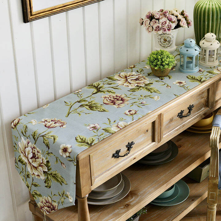 american-style-pastoral-style-flower-table-runner-coffee-table-tablecloth-shoes-cabinet-tablecloth-new-products