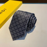 [Gift Box Packaging] 2023 New F Family F Letter Silk Tie, 100% Top Quality Jacquard Silk