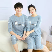 Autumn Winter Pajama Sets Pyjamas Women Cartoon Cute Home Wear Men Pijama Clothes Flannel Sleepwear Dinosaur Couple Sleepwear