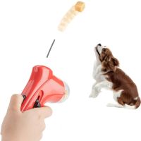 Dog Food Launcher Snack Training Interactive Catapult Feeder German Shepherd Outdoor Supplies