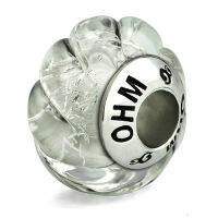 บีดแก้ว มูราโน่ All Seeing OHM Murano Glass Bead Charm