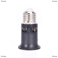 Snoopy PBT firefire E27หลอดไฟ ADAPTER Holder ฐาน SOCKET Conversion กับ EU Plug