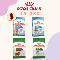 Royal canin รอยัล คานิน [1.5 - 2 Kg] อาหารสุนัข ชนิดเม็ด Mini puppy / Mini adult / Mini indoor puppy / Mini indoor adult