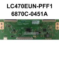 1 ชิ้น TCON บอร์ด LC470EUN-PFF1 6870C-0451A ทีวี T-CON Logic บอร์ด