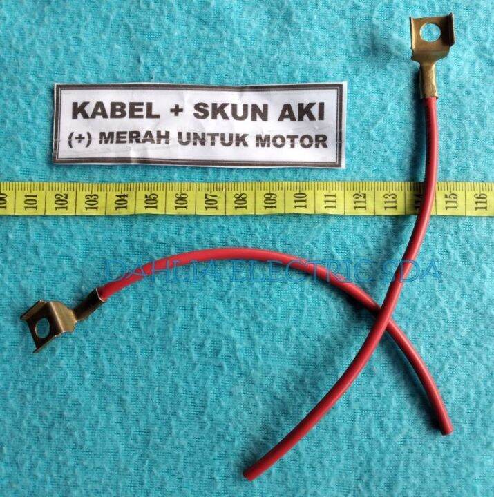 KABEL + SKUN AKI (+) MERAH UNTUK MOTOR | Lazada Indonesia