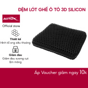 Đệm lót ghế ô tô AutoX chất liệu 3D Silicon thoáng khí và êm mông