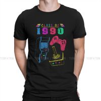 Class of 1990 Retro Gaming for Old School Gamers TShirt Gamer Gaming Controller Leisure T ShirtT-shirt For Men XS-4XL-5XL-6XL