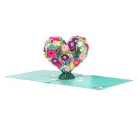 3D Popup Card Flower Heart Handmade Popup Greeting Cards For Birthday Mother 39;s Day Valentine 39;s Day All Occasion