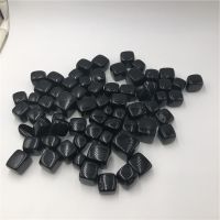 50G น่ารัก Natural Cube Black Obsidian Crystals Quartz Gravels Stone Specimen Natural Quartz