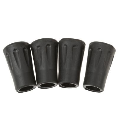 4 pcs Replacement Rubber Tips End for Hiking Stick Walking Trekking Poles 4cm